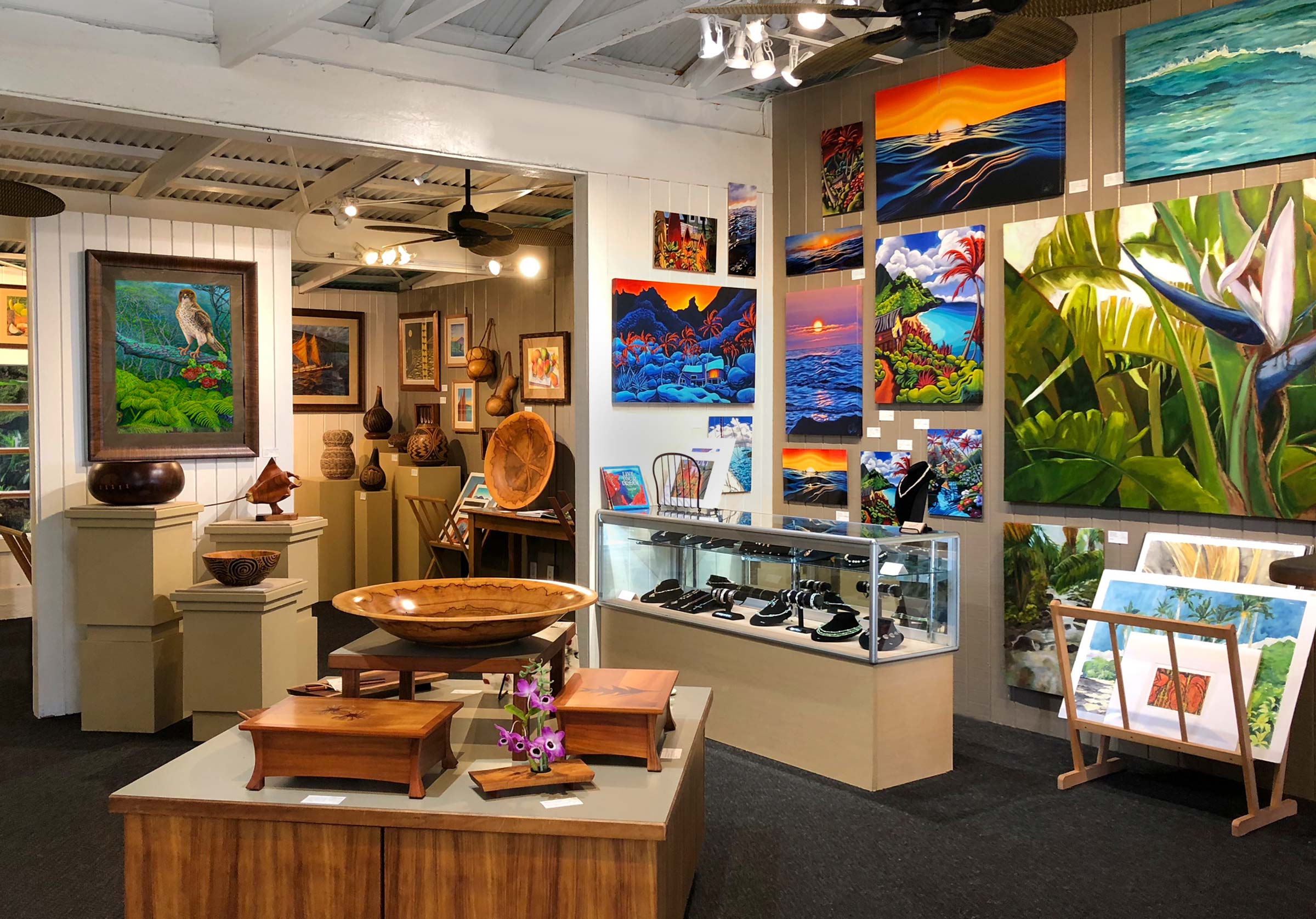 Big Island art gallery and print studio